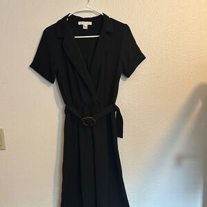Monteau Los Angeles Size M Black Jumpsuit